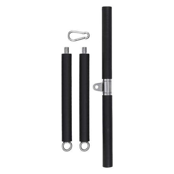 Detachable Pull Down Rod Homes Gym Pulley Cable Machine Attachment Heavy Duty Gym Rod Back Strength Workout Handle