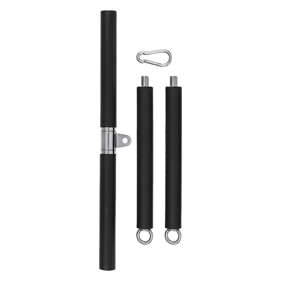 Detachable Pull Down Rod Homes Gym Pulley Cable Machine Attachment Heavy Duty Gym Rod Back Strength Workout Handle