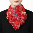 thumbnail image 1 of Detachable Removable Silk Scarf Clothes Accessories Lapel Top Neck Warmer Blouse Detachable Collar False Collar Decorative Blouse Shawl Shirt Fake Collar 3, 1 of 7