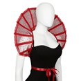thumbnail image 1 of Detachable Ruffle Collar Halloween Gothic Accessory for Women Men Cosplay Party Dress Up Style, 1 of 6