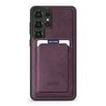 thumbnail image 1 of Detachable for Samsung Galaxy S25 Ultra Wallet Case with Card Holder, Magnetic PU Leather Credit Card Bag Protective Cover for Samsung Galaxy S25 Ultra Support Wireless Charging, Darkpurple, 1 of 9