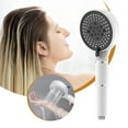 thumbnail image 1 of Detachable Showerhead, Filtered Shower Head,5 Spray Powerful Mode Pressure Increase, Universal Shower Head, Hard Water Shower Head with Filters for Hair and Skin, 1 of 6