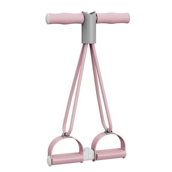 Detachable Sit-Up Assist Resistance Bands for Core Workout, Portable Leg Strap with Non-Slip Pedals, Adjustable Tension for Total Body Training at Home, Travel, or Office