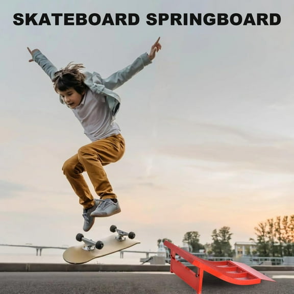 Detachable Skateboard Ramp for Kids & Adults - 300Lbs Capacity, Portable BMX Jumps for Beginners to Advanced Riders