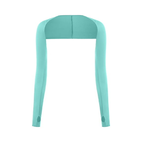 Detachable Sleeves For Outdoor Activities Cycling High Elasticity Breathable Sports Arm Covers For Spring Summer And Fall Detachable Shoulder Strap Lace Ruffle Wrist Half Shirts for Women Crop Top