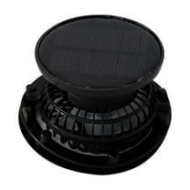 Detachable Solar Fan Hat Accessory With Portable USB Charging Port 3 Speed Settings Handheld Desktop Fan For Fishing Hiking Camping