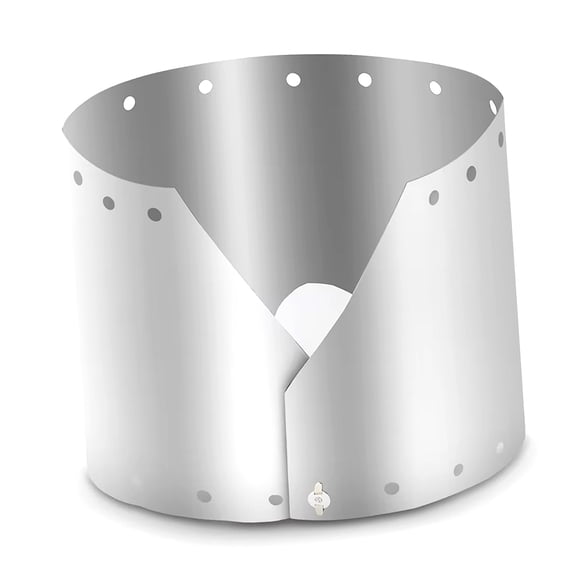 Detachable Stove Windshield Rain Screen Camp Gears Portability Winds Barrier for Camp and Backpacking