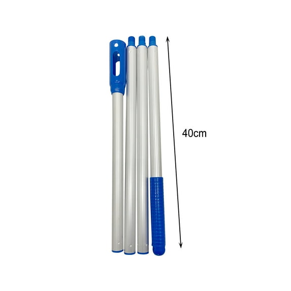 Detachable Swimming Pool Sweeping Net Telescopic Rod Pool Skimmer Fish Pond Cleaning Filter Mesh Surface Pool Pond Clean Tool (Style A)