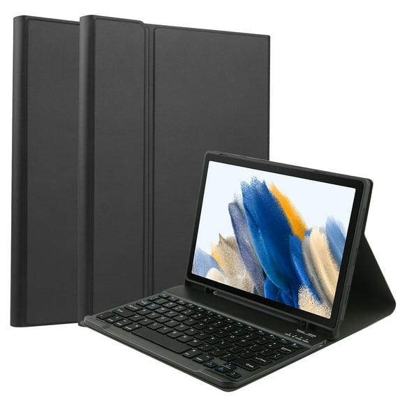 Detachable Tablet Protective Case with BT Keyboard Pen Slot Compatible with Samsung Galaxy Tab A8 10.5 inch SM-X200/SM-X205/SM-X207