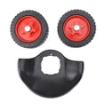 thumbnail image 1 of Detachable Trimmer Wheels For Easy Maneuvering, Plastic Rolling Wheels For Garden Hand Tools, 1 of 6