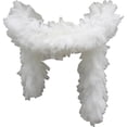 thumbnail image 1 of Detachable Tulle Boa Shawl, White Bridal Ruffle Cape, 11.81x78.74inch, 1 of 7
