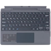 Detachable Type Cover for Microsoft Surface Pro Copilot+ 11th Edition/Pro 11/10/9/8/X,13",Keyboard with Touchpad & Pen Holder,Gray Without Backlit