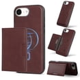 thumbnail image 1 of Detachable Wallet Case for iPhone 16e Card Slots Holder, Premium PU Leather Magnetic Cover Compatible with Mag-Safe, Shockproof Removable Flip Kickstand Protective Case, Winered, 1 of 6