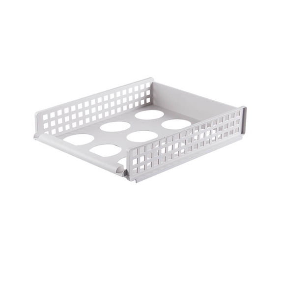 Detachable Wardrobe Organizer and Clothes Storage Basket; Multi-Layer Stackable Shelf for Closet and Bedroom; Plastic Storage Drawer for T-Shirts and Sweaters