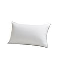 thumbnail image 1 of Detachable White Down Filled Hotel Pillow Core - Adjustable Soft Polyester Microfiber Pillow for Back, Side, and Stomach Sleepers - Medium Density Support - Ideal for Bedrooms and Sofas, 1 of 7
