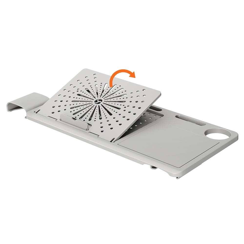 Weight Desktop Computer Detachable Workstation Desktop – Adjustable Surface Angle, 110lbs ...