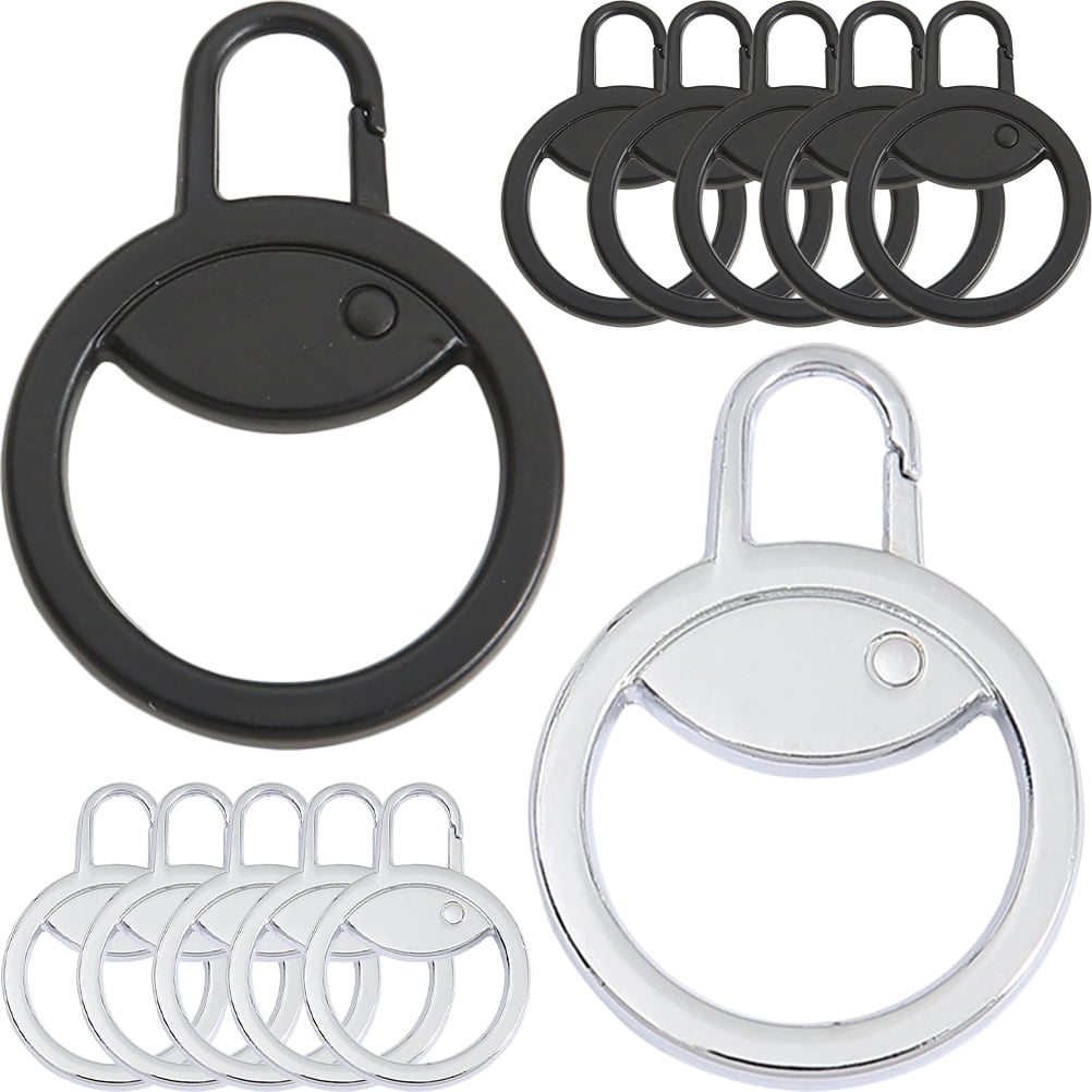 Detachable Zipper Pull Zippers Extender Pulls Spool Winders for Sewing