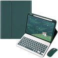 thumbnail image 1 of Detachable bluetooth keyboard case with pencil slot for xiaomi pad 7 7 pro 11.2,green, 1 of 4