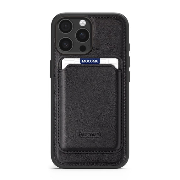 Detachable for iPhone 13 Pro Max Wallet Case with Card Holder, Magnetic PU Leather Credit Card Bag Protective Cover for iPhone 13 Pro Max Support Wireless Charging, Black