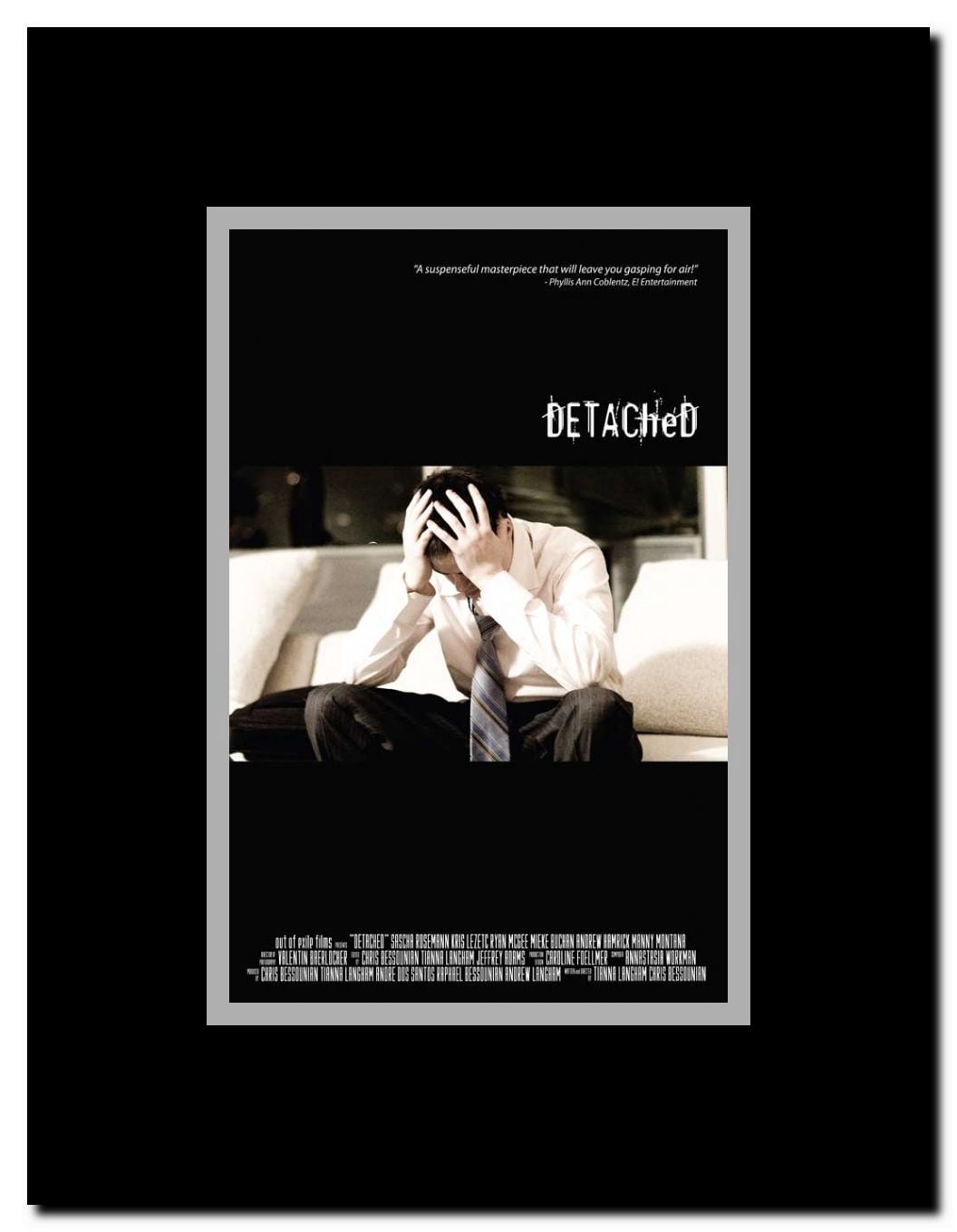 Detached Framed Movie Poster