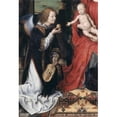 thumbnail image 1 of Detail Form Madonna & Child with Two Angels by Hans Memling Oil on Wood Circa 1433-1494 Italy Florence Galleria degli Uffizi Poster Print - 18 x 24 in., 1 of 1