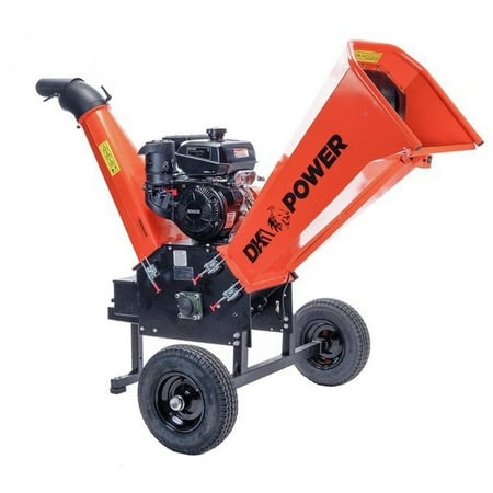 6 in. 14 HP Kohler Engine Towable Chipper Shredder with Electric Start and Cyclonic Drum