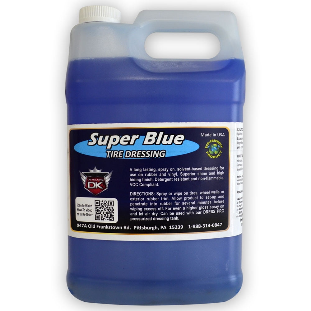 Detail King Super Blue Tire & Rubber Shine Dressing Gallon