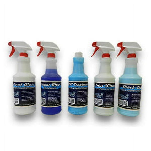 Detail King Tire, Interior & Engine Dressing Package - Quarts