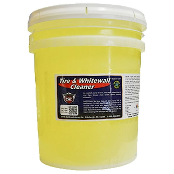 Detail King's Tire & Whitewall Cleaner w/ Darkening Agent 5 Gallons