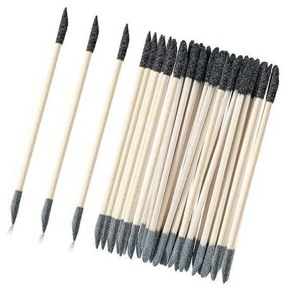 Detail Oriented Sanding Sticks 20/30/60PCS Craft Sanding Tool Wood and Plastic Model Finishing Tools 150/280 Grit