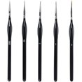 30-Piece Fine Detail Paint Brush Set - Sizes #0, #00, #000 Liner Brushes For Models, Miniatures, Watercolor