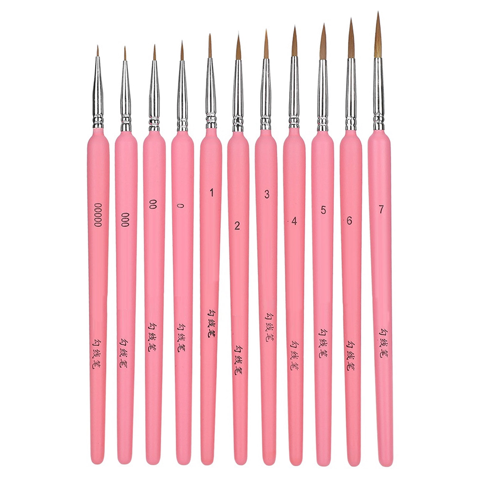 Detail Paint Brush Set, Paint Brush Set, Thin Painting For Artist