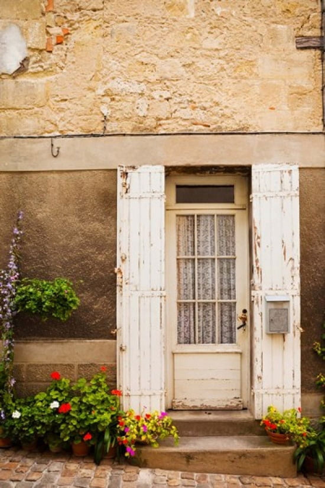 Detail of a building Saint-Emilion Gironde Aquitaine France Canvas Art - Panoramic Images (24 x 36)
