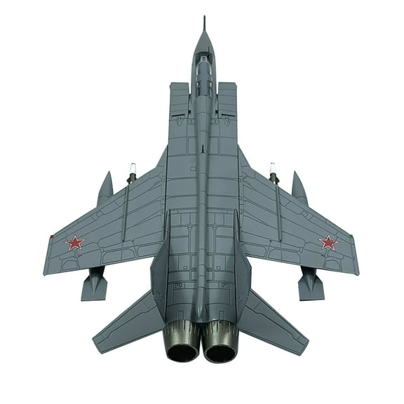Detailed 1/72 MiG-31 Supersonic Interceptor Aircraft Model Perfect Home Dcor for Living Room or Office Display