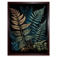 thumbnail image 1 of Detailed Botanical Illustration Fern Frond Species Art Print Framed Poster Wall Decor 12x16 inch, 1 of 5