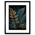 thumbnail image 1 of Detailed Botanical Illustration Fern Frond Species Artwork Framed Wall Art Print 9X7 Inch, 1 of 5