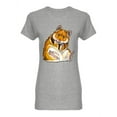 thumbnail image 1 of Detailed Hamster Sketch Shaped T-Shirt Women -Image by Shutterstock, Female XX-Large, 1 of 2