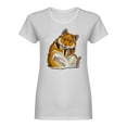 thumbnail image 1 of Detailed Hamster Sketch Shaped Tee Women's -Image by Shutterstock, 1 of 2