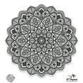 thumbnail image 1 of Detailed Mandala Beautiful Flower Design - 12" Vinyl Sticker Waterproof Decal, 1 of 1