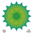 thumbnail image 1 of Detailed Mandala Beautiful Flower Design - 3" Vinyl Sticker - For Car Laptop I-Pad Phone Helmet Hard Hat - Waterproof Decal, 1 of 1