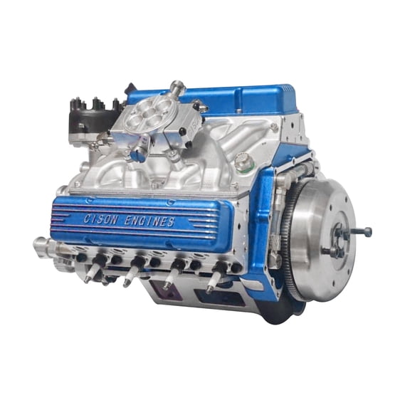 Detailed OHV Engine Model Figurine Educational Engineering Engine Figure Toy For Adult Kids Hobbyists And Collectors