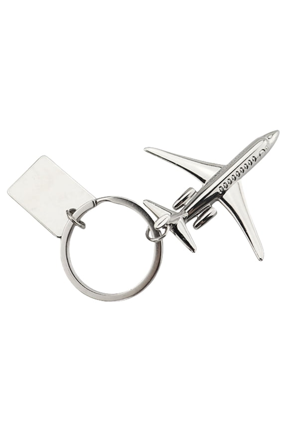 Detailed Plane Key Rings Comfortable Key Jewelry Alloy Construction Suitable for Daily Keys or Stylish Gifting