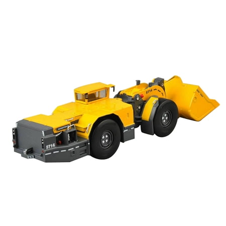 Detailed Replica of Atlas Copco Scooptram ST14 Loader for Office or Home Shelf Display APPLAYERR Spare Part