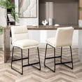 thumbnail image 1 of Detailed Stitching Aesthetic / Dining Room Decor / Faux Leather Upholstery, 1 of 6
