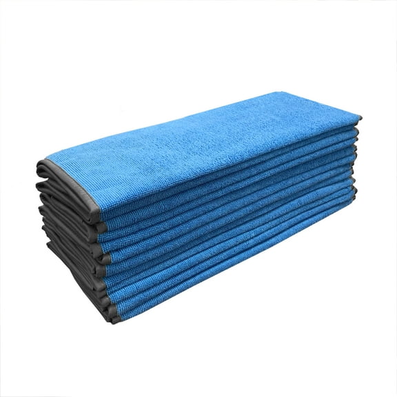 Detailer's Preference® All-Purpose Microfiber Towels 16"x24" 320GSM 12-Pack Blue