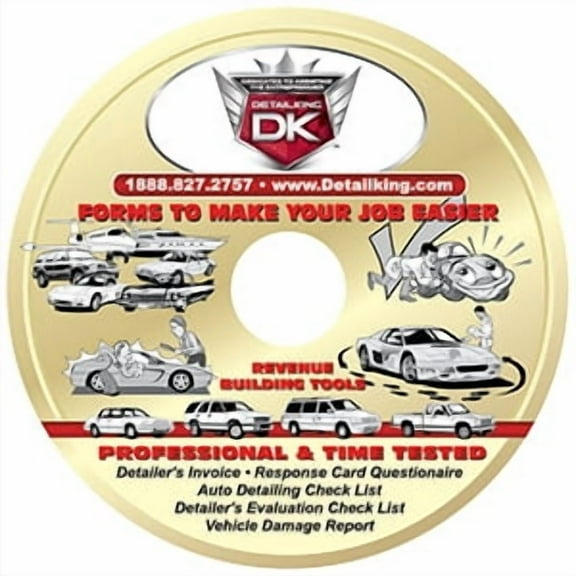 Detailers Forms, Checklists, & Invoice