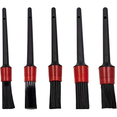 Duster for Car Air Vent | Car Cleaning Duster Brush with Hole Design | 5 Packs Automotive Detailing Brushes for Interior Air Vents Dashboard, Home Cleaning Accessories