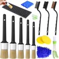 thumbnail image 1 of Detailing Brush Set, Soft Automotive Detail Brushes 13pcs, Different Sizes Car Detailing Brushes for Cleaning Wheels, Interior, Exterior, Engine, 1 of 5