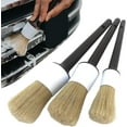 thumbnail interactive-video image 1 of Braun Automotive Red Crimped Nylon Detailing Brush (AC9RBK) - Stiff Bristle Cleaning Tool 1 of 5