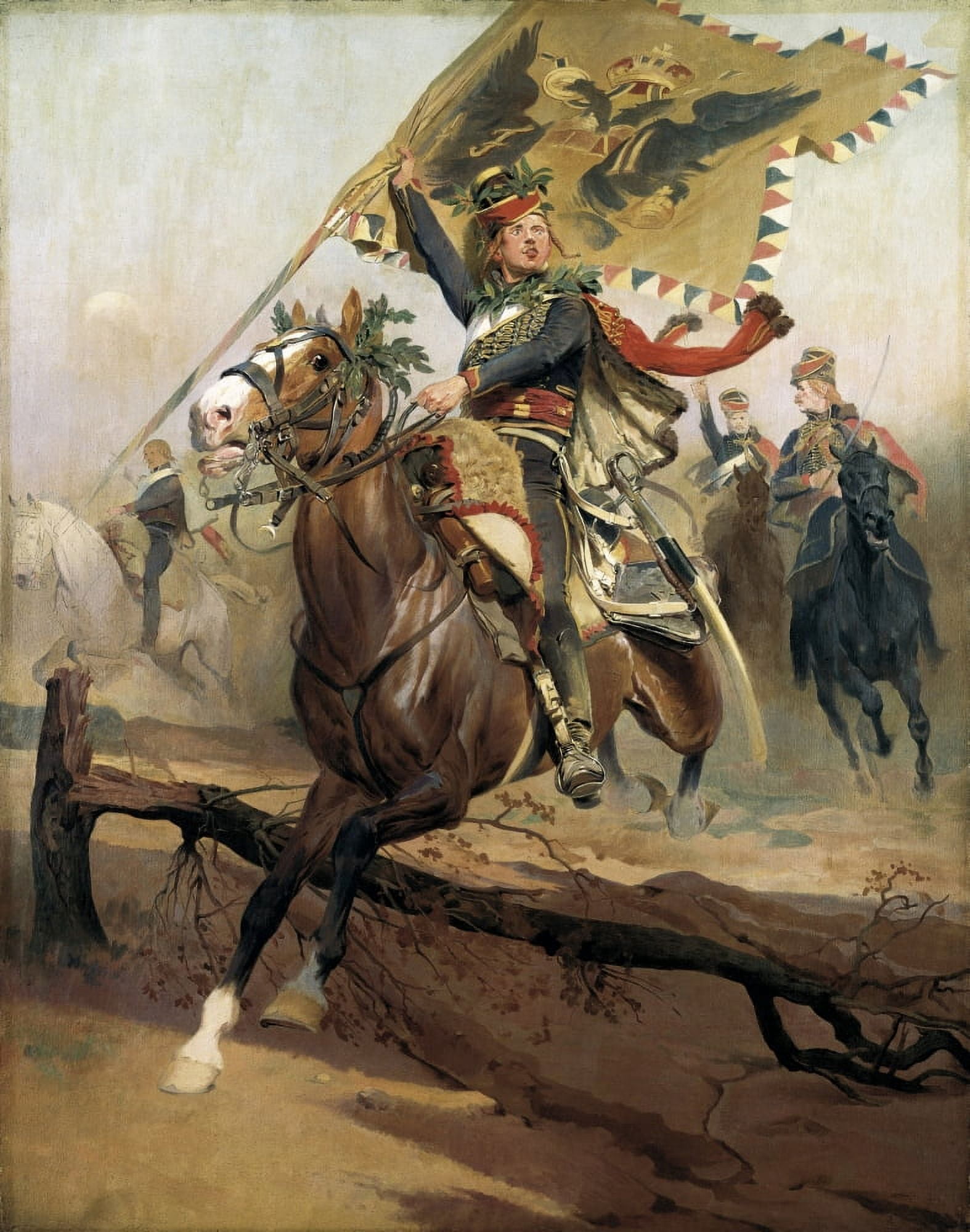 Detaillejean-Baptiste Edouard (1848-1912) Canvas Art - (18 x 24)